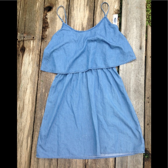 Old Navy Dresses & Skirts - Old Navy denim chambray dress